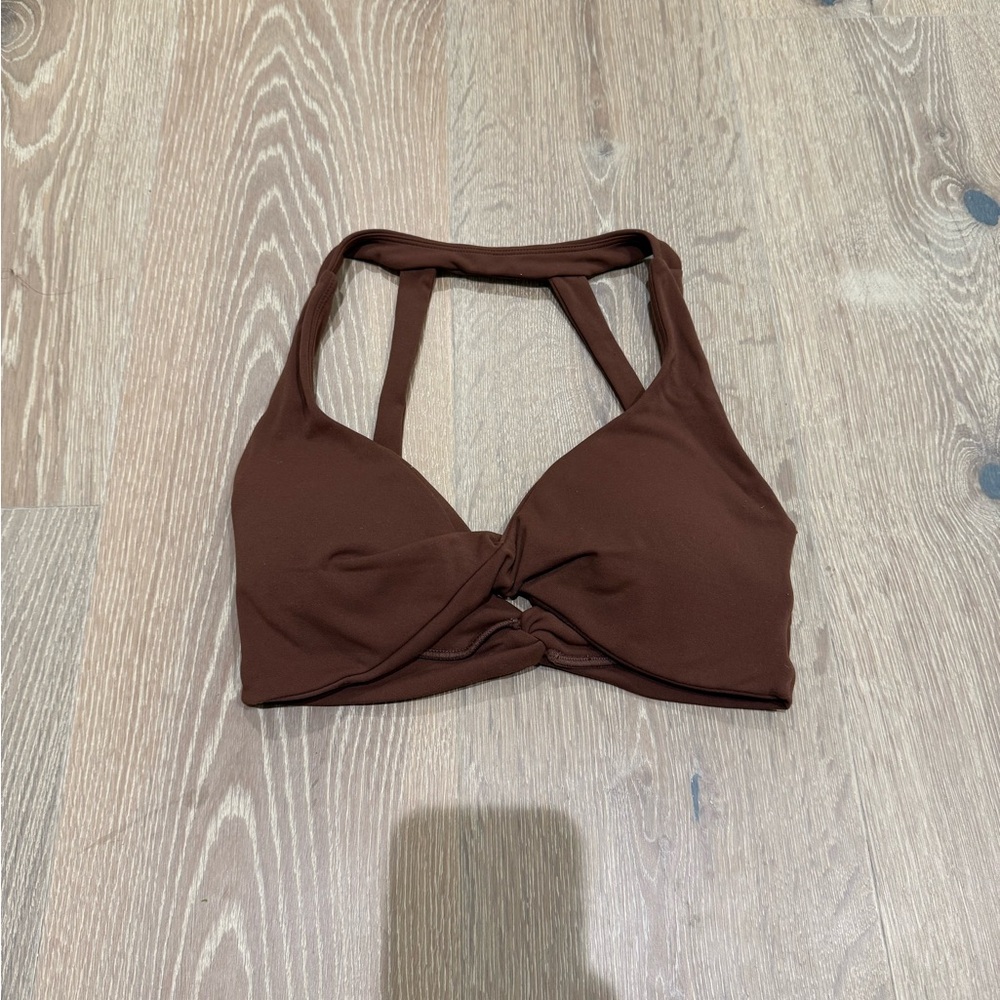 💕SOLD BuffBunny Chocolate twist bra